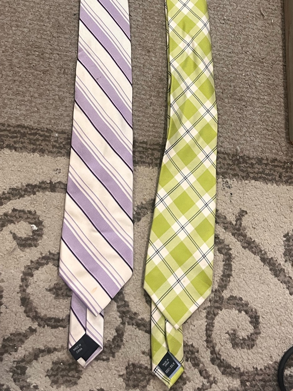Calvin Klein and Tommy Hilfiger ties bundle